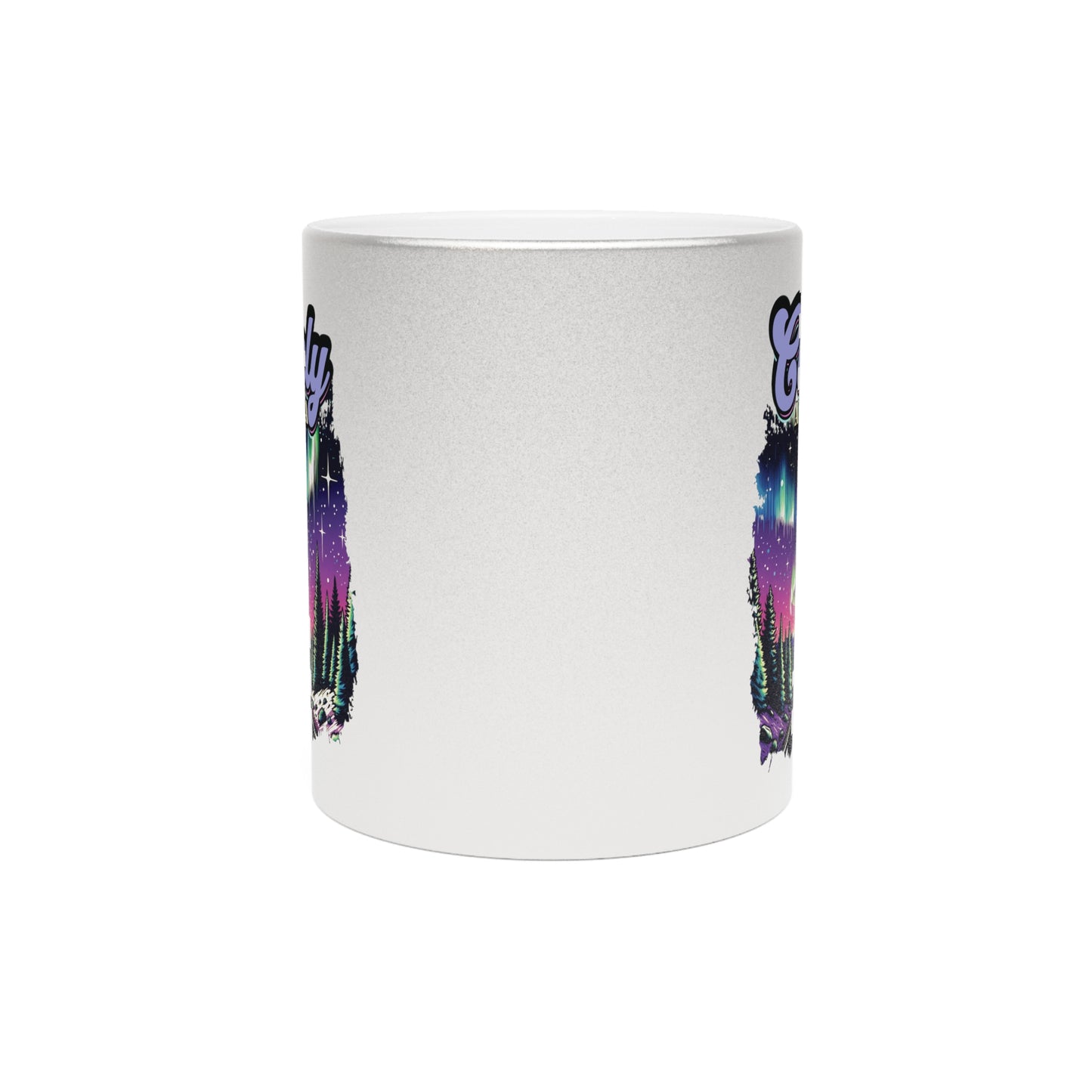 Cicely, Alaska Silver Glitter Coffee Mug - Northern Exposure Inspired | Available in Glitter Gold