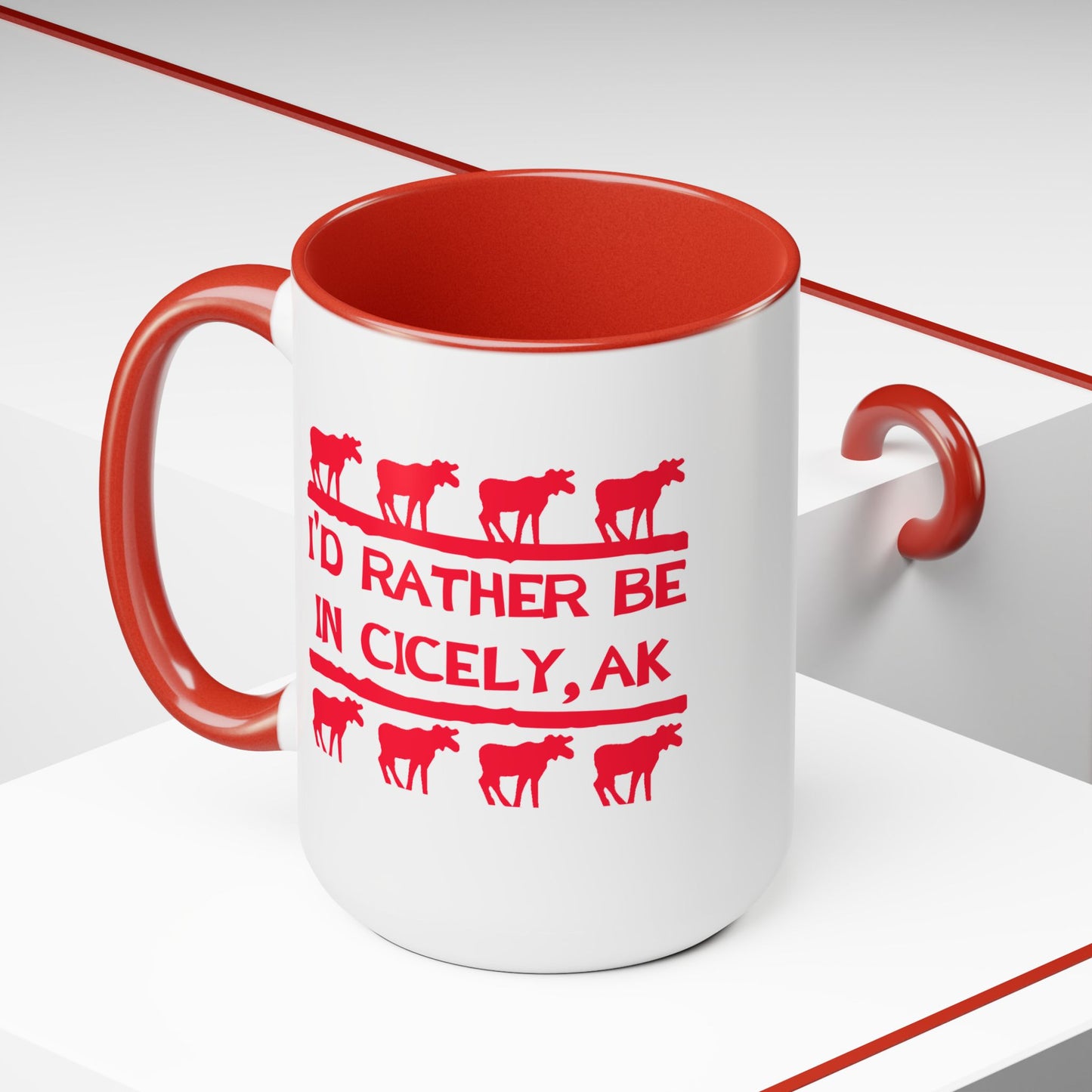 "I'd Rather Be in Cicely, AK" – Northern Exposure Inspired Mug