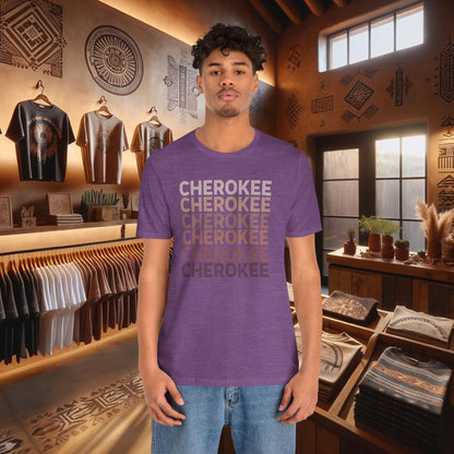 Cherokee Melanin T-Shirt - Celebrating Indigenous Identity & Tribal Pride