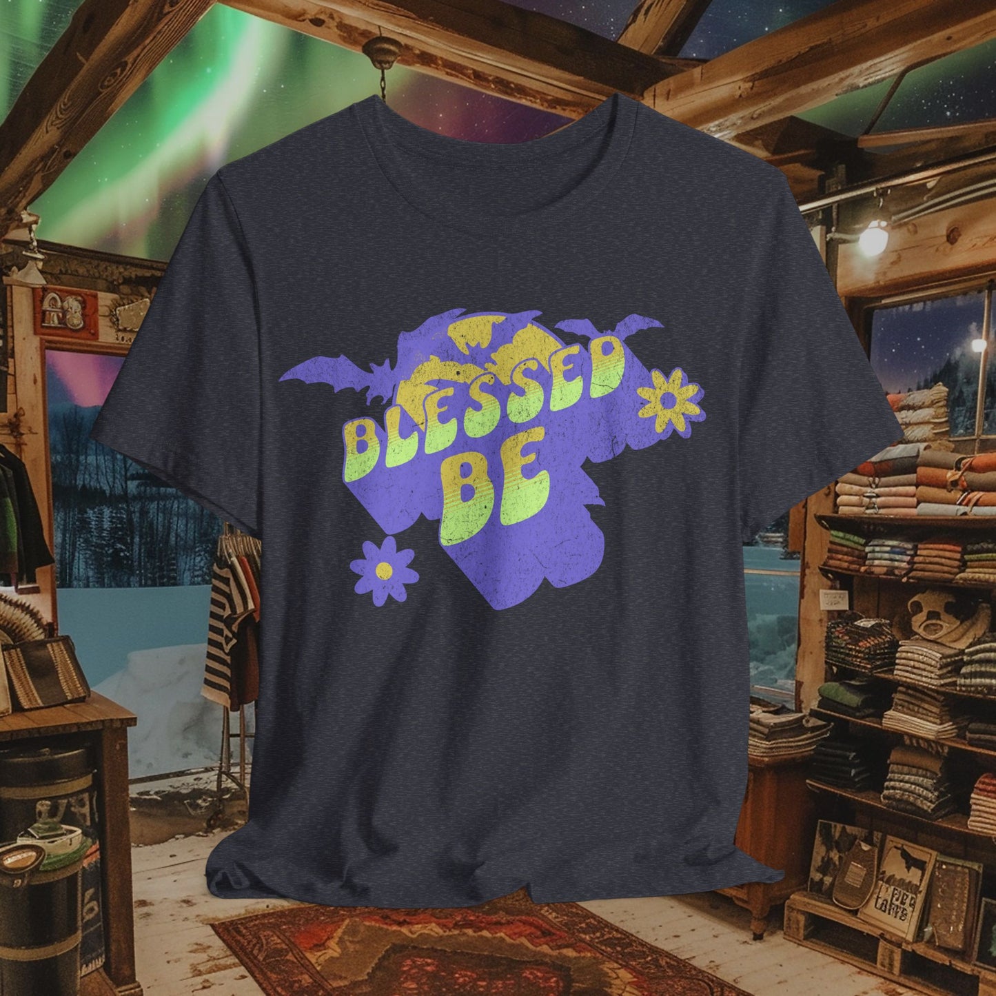 Blessed Be T-Shirt - Wiccan Spirituality & Witchcraft-Inspired Apparel