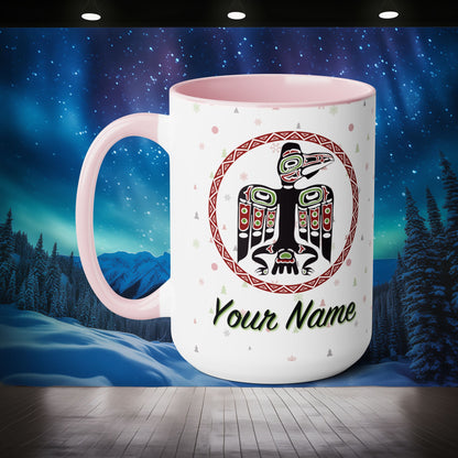Personalized Tlingit Raven Mug – Northern Exposure Inspired Gift