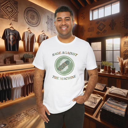 Sage Against The Machine T-Shirt - Native American Smudging Ritual & Spiritual Cleansing