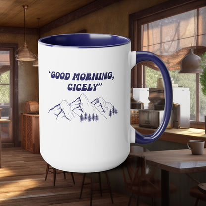 Northern Exposure Inspired "Good Morning, Cicely" Mug – Minnifield Communications Design