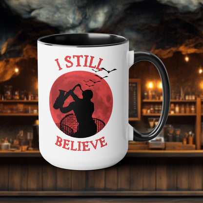 Lost Boys Coffee Mug - "I Still Believe" Sax Man Tribute | 80s Horror Nostalgia