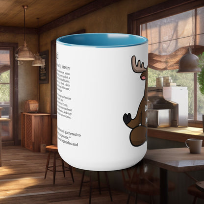 Personalized Moosehead Mug - Northern Exposure Custom Name Coffee Mug - 15oz