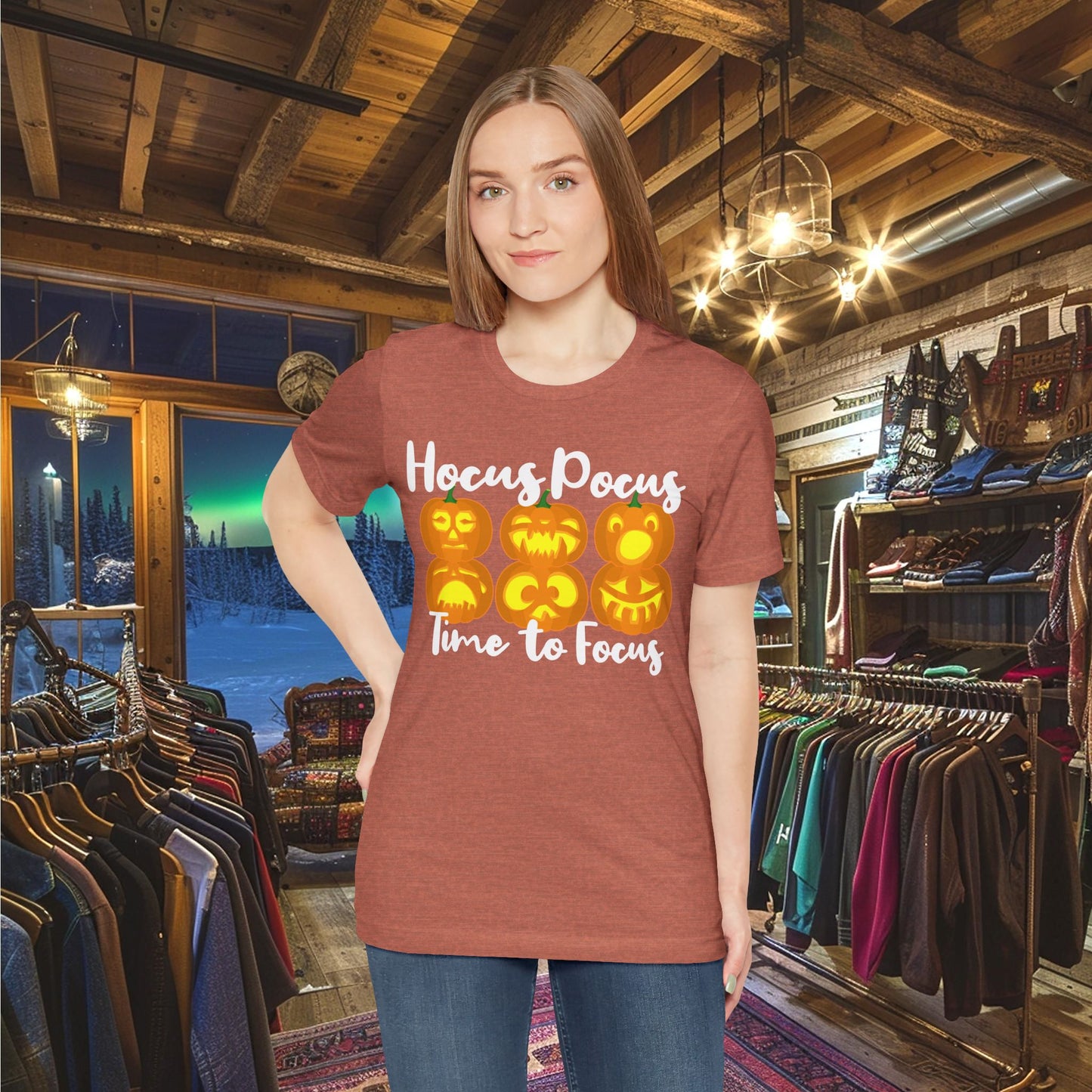 Hocus Pocus Time to Focus T-Shirt - Fun Halloween Teacher Shirt | Classroom & Spooky Season Apparel