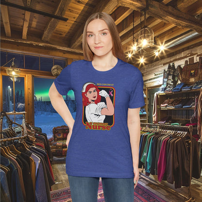 Oncology Nurse T-Shirt - "We Can Do It" | Empowering Cancer Care Apparel