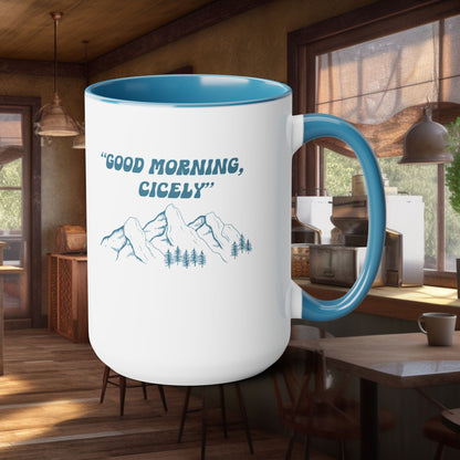 Northern Exposure Inspired "Good Morning, Cicely" Mug – Minnifield Communications Design