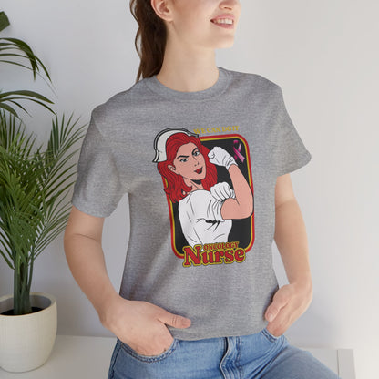 Oncology Nurse T-Shirt - "We Can Do It" | Empowering Cancer Care Apparel