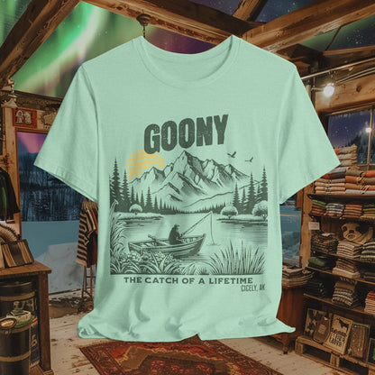 Goony T-Shirt - "The Catch of a Lifetime" | Northern Exposure, Cicely, AK