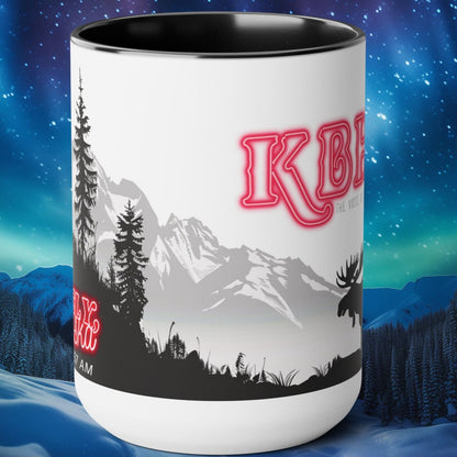 KBHR Noir Coffee Mug - Northern Exposure Cicely, Alaska 57 AM Design