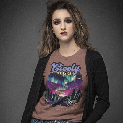 Cicely Alaska T-Shirt - Northern Exposure Soft Style Tee