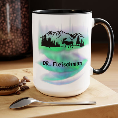 Personalized Northern Exposure Coffee Mug - Cicelean Definition with Custom Name - 15oz