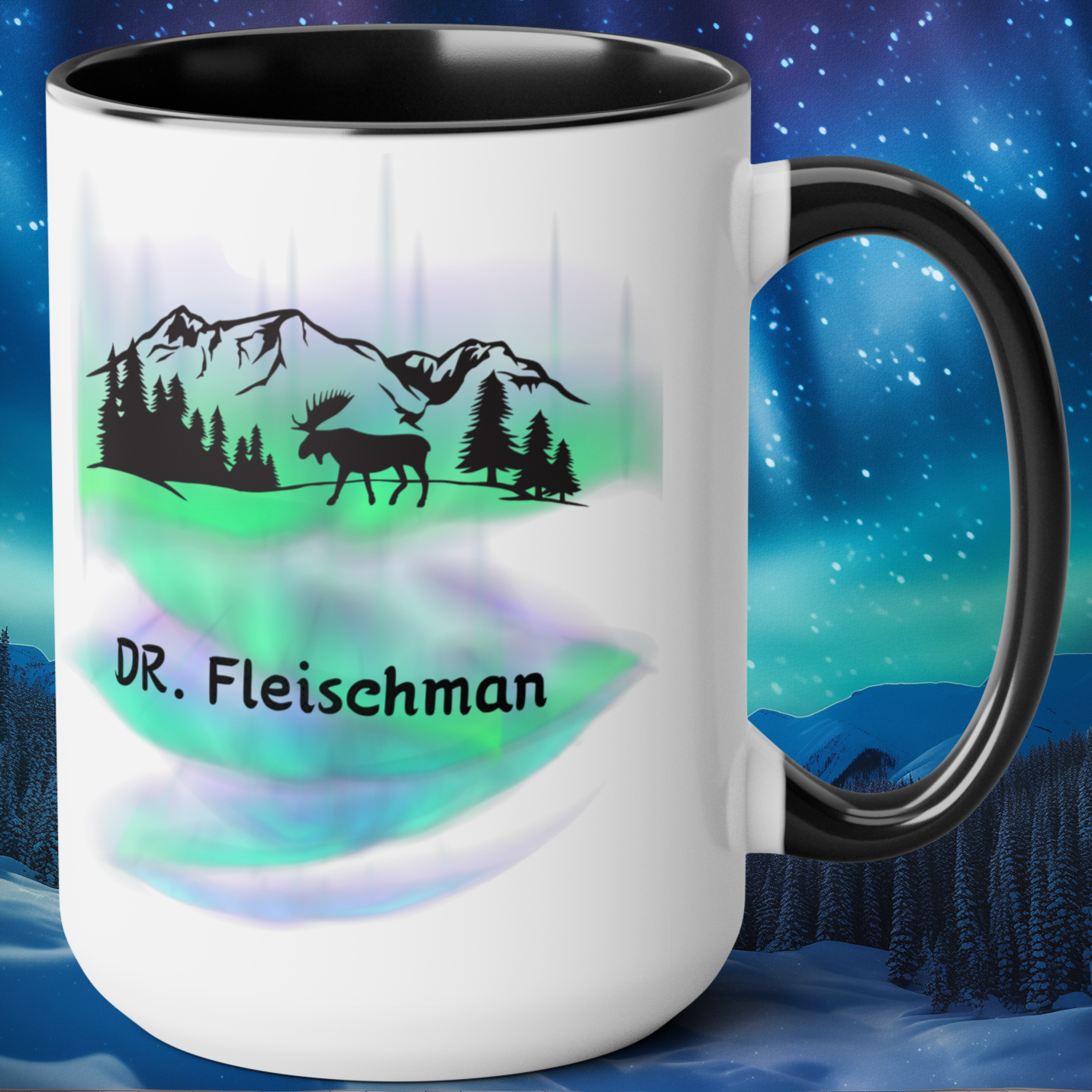 Personalized Northern Exposure Coffee Mug - Cicelean Definition with Custom Name - 15oz