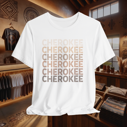 Cherokee Melanin T-Shirt - Celebrating Indigenous Identity & Tribal Pride