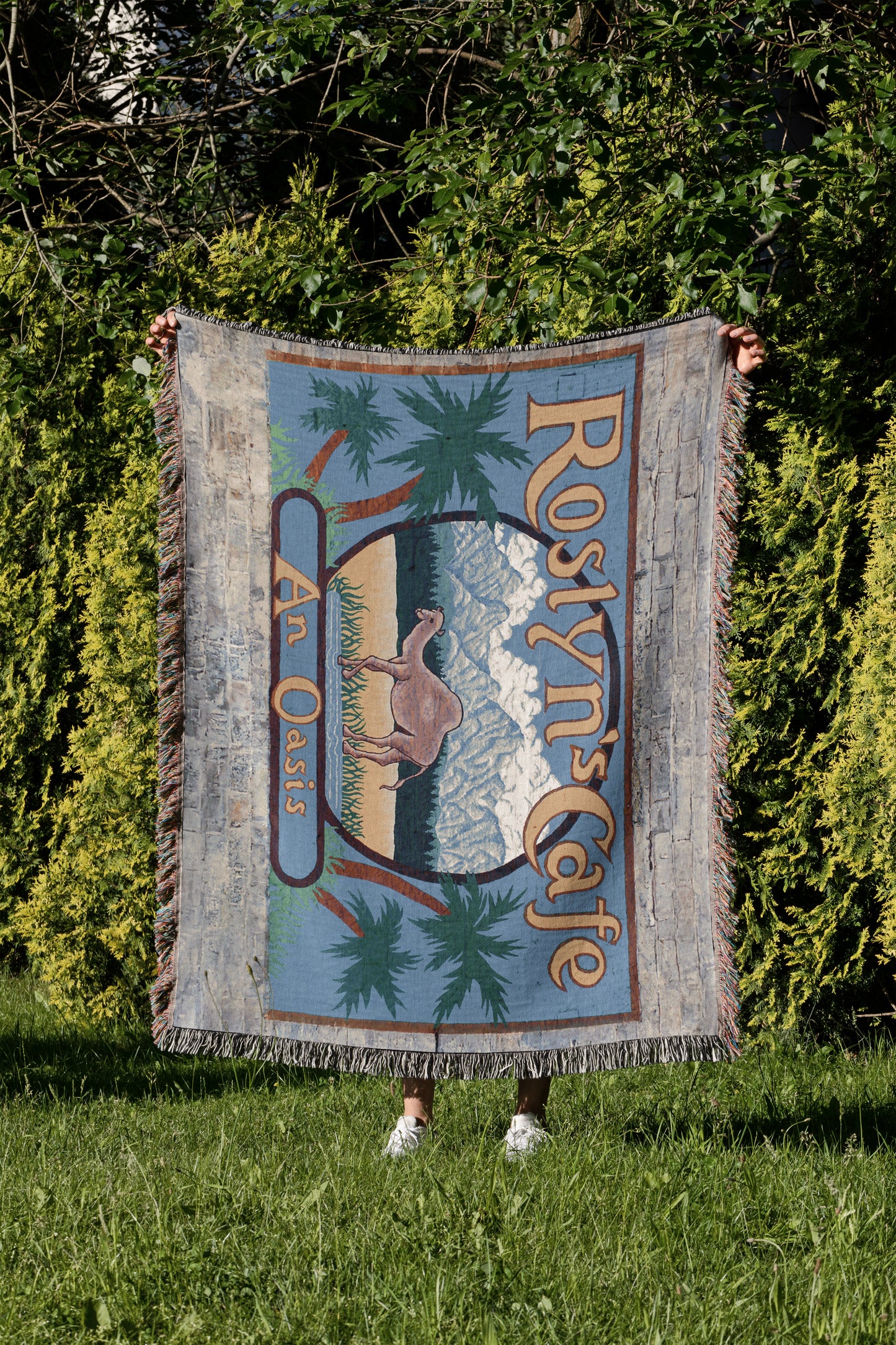 Northern Exposure Roslyn's Cafe Wall Tapestry Blanket