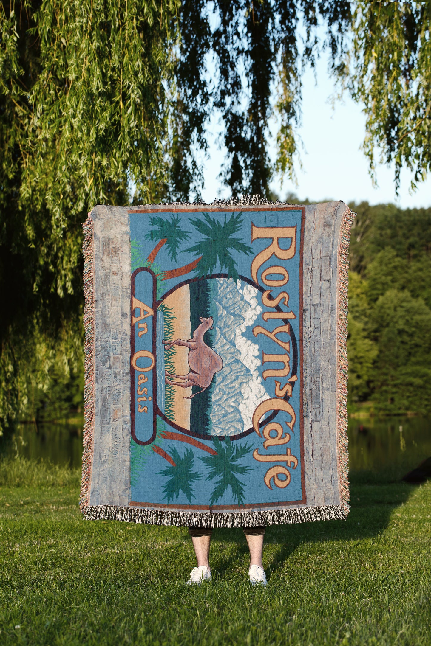 Northern Exposure Roslyn's Cafe Wall Tapestry Blanket