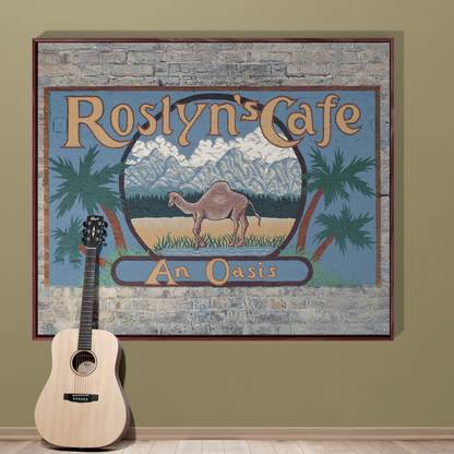 Northern Exposure Roslyn's Cafe Wall Tapestry Blanket