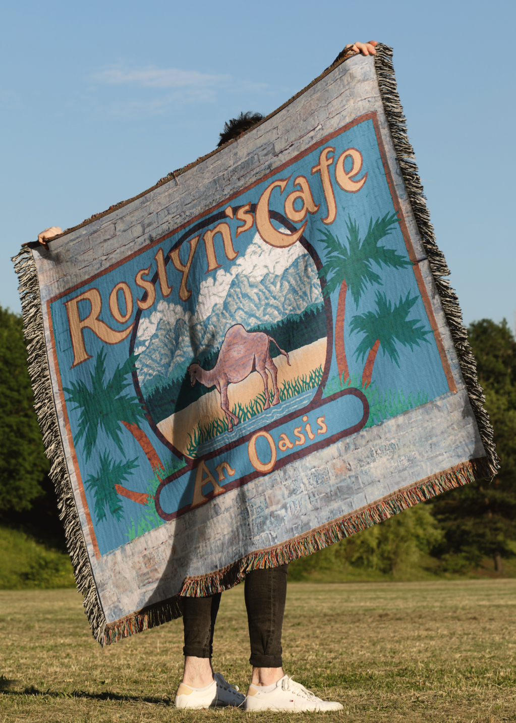 Northern Exposure Roslyn's Cafe Wall Tapestry Blanket