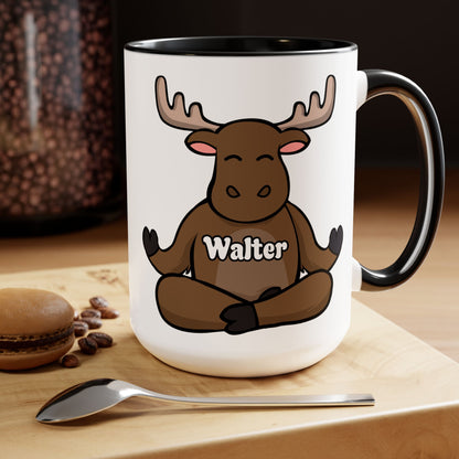 Personalized Moosehead Mug - Northern Exposure Custom Name Coffee Mug - 15oz