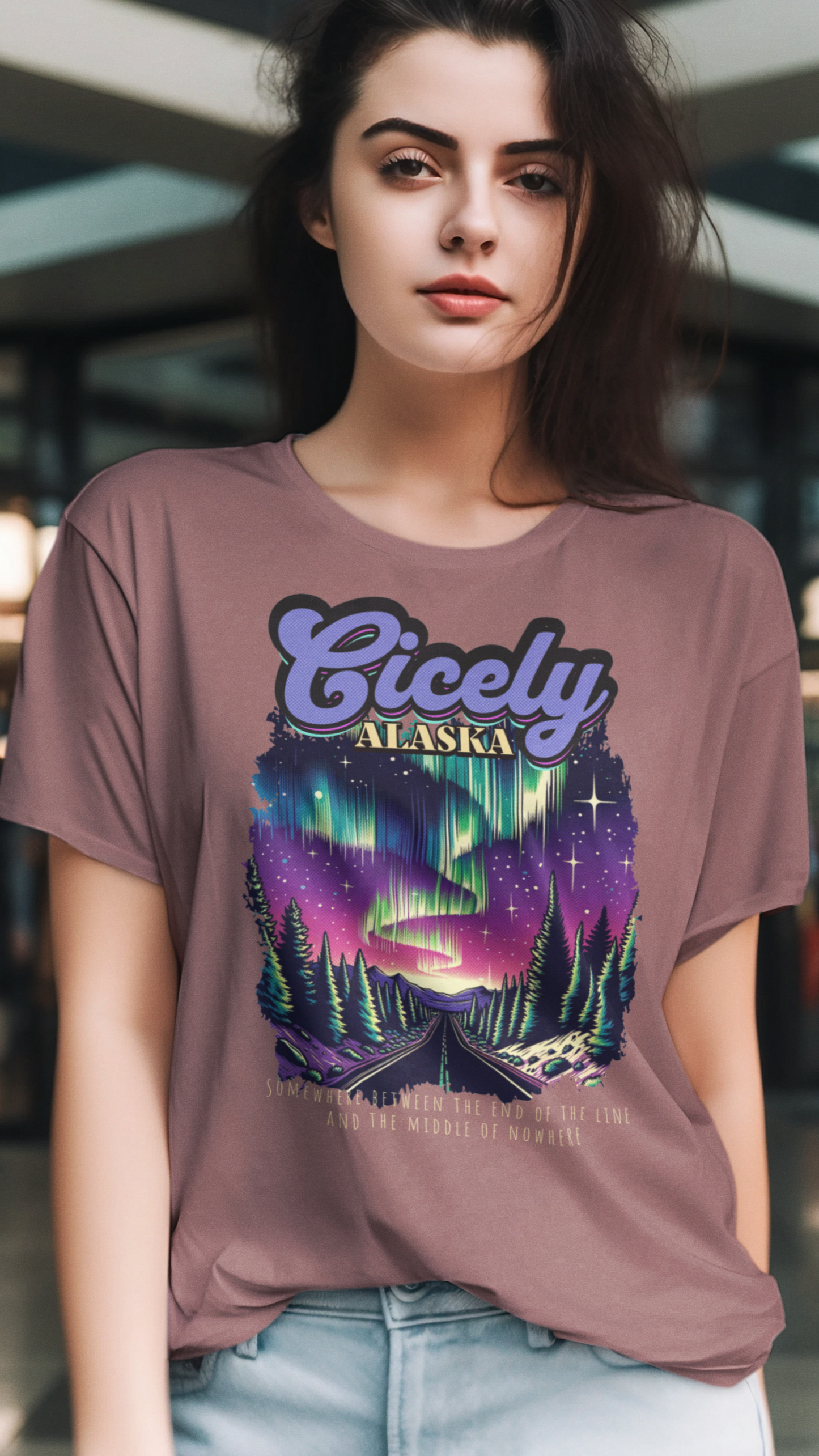 Cicely Alaska T-Shirt - Northern Exposure Soft Style Tee