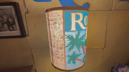 Roslyn's Cafe Lamp - Northern Exposure Mural Design