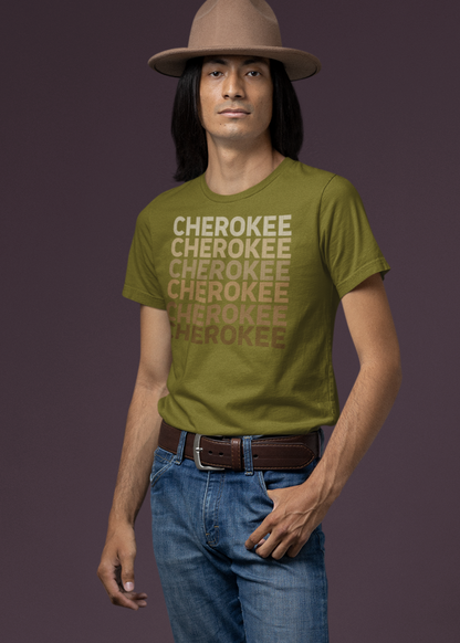 Cherokee Melanin T-Shirt - Celebrating Indigenous Identity & Tribal Pride